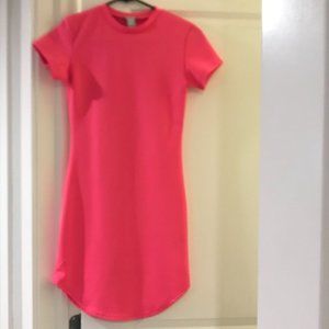 REVAMPED NEON PINK DRESS